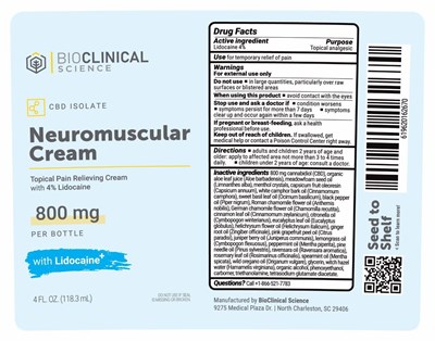 Active Ingredient (Neuromuscular Cream Label (118.3 mL))